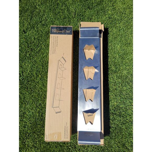 Pampered Chef BBQ Vegetable Rack 2712 Used (Quantity Of 1) - Picture 4 of 8